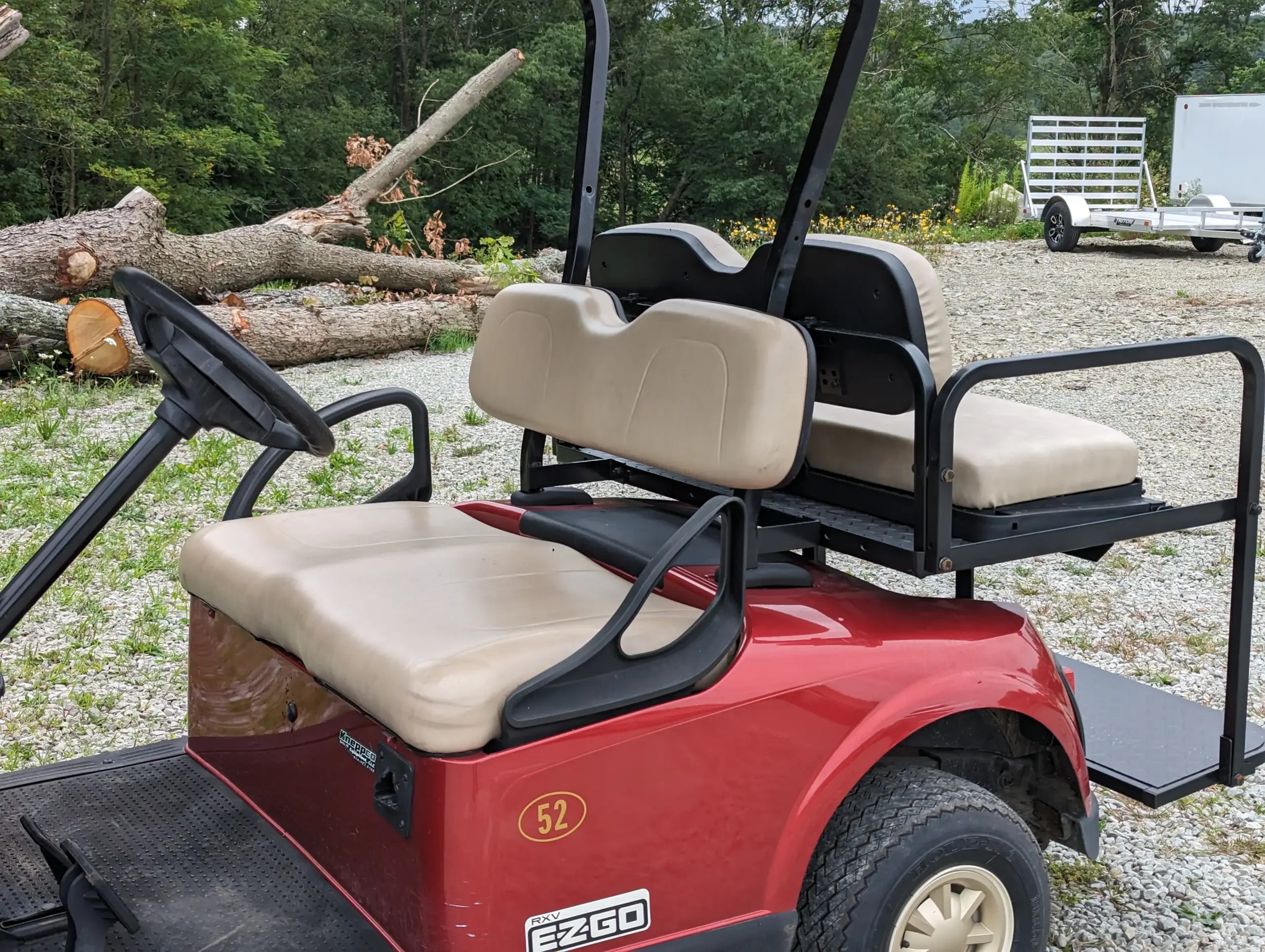 2018 E-Z-GO RXV 48V Electric Golf Cart for Sale