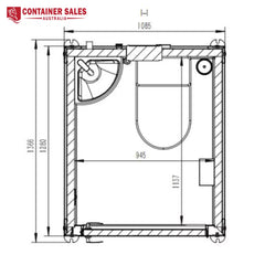 Single Toilet Unit – Portable Site Toilet