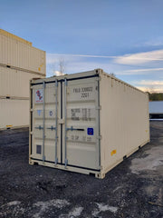 New One-trip 20′ Storage Container with Man Door. Tri Door.