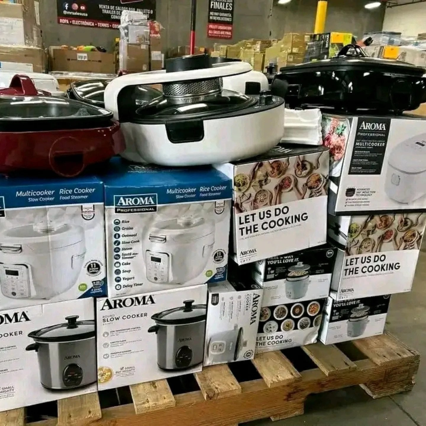 Amazon Cookware Pallets