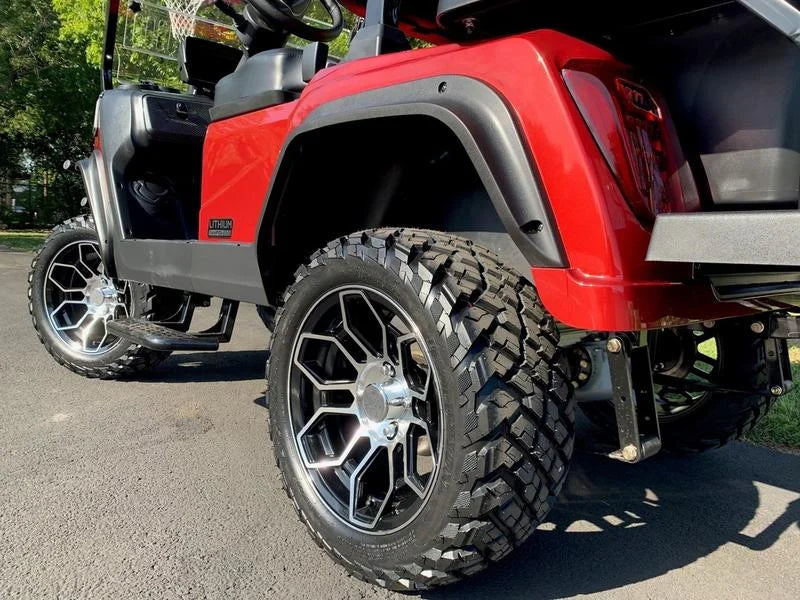 Red 2024 EVolution D5 Maverick 2+2 Golf Cart for Sale