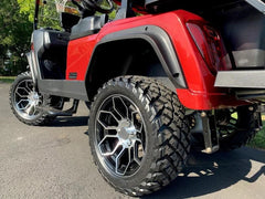 Red 2024 EVolution D5 Maverick 2+2 Golf Cart for Sale
