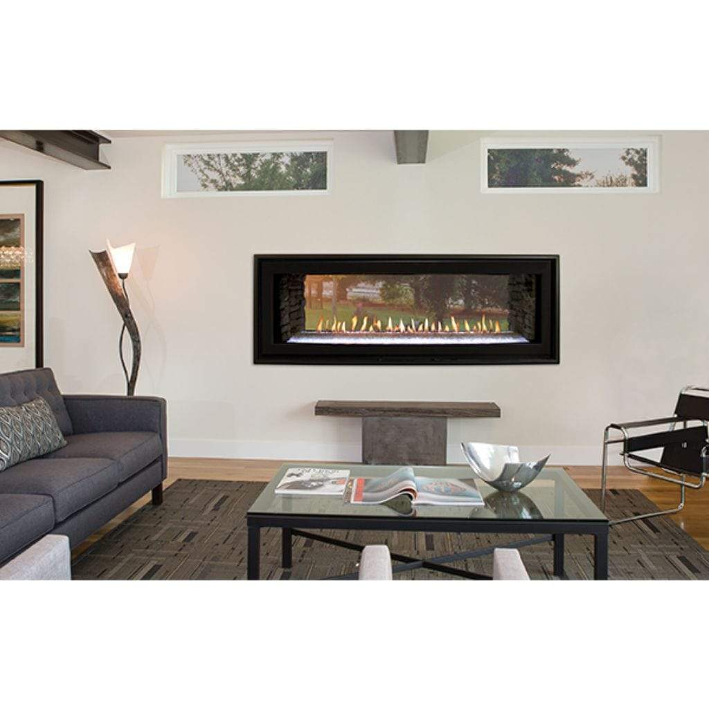 American Hearth | Boulevard SeeThrough Gas Fireplace 48 in | DVLL48SP90N