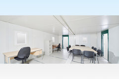 6.5M X 4.6M Side Linked Flat Pack Container Office