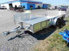 Sport Haven 7×14 Dual Axle Utility Trailer – Side ATV Ramp