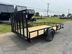 Big Tex 7 x 12 Landscape Utility Trailer – Rear Ramp Gate