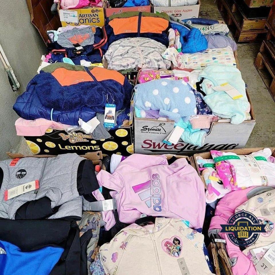 Kids Clothing Pallet
