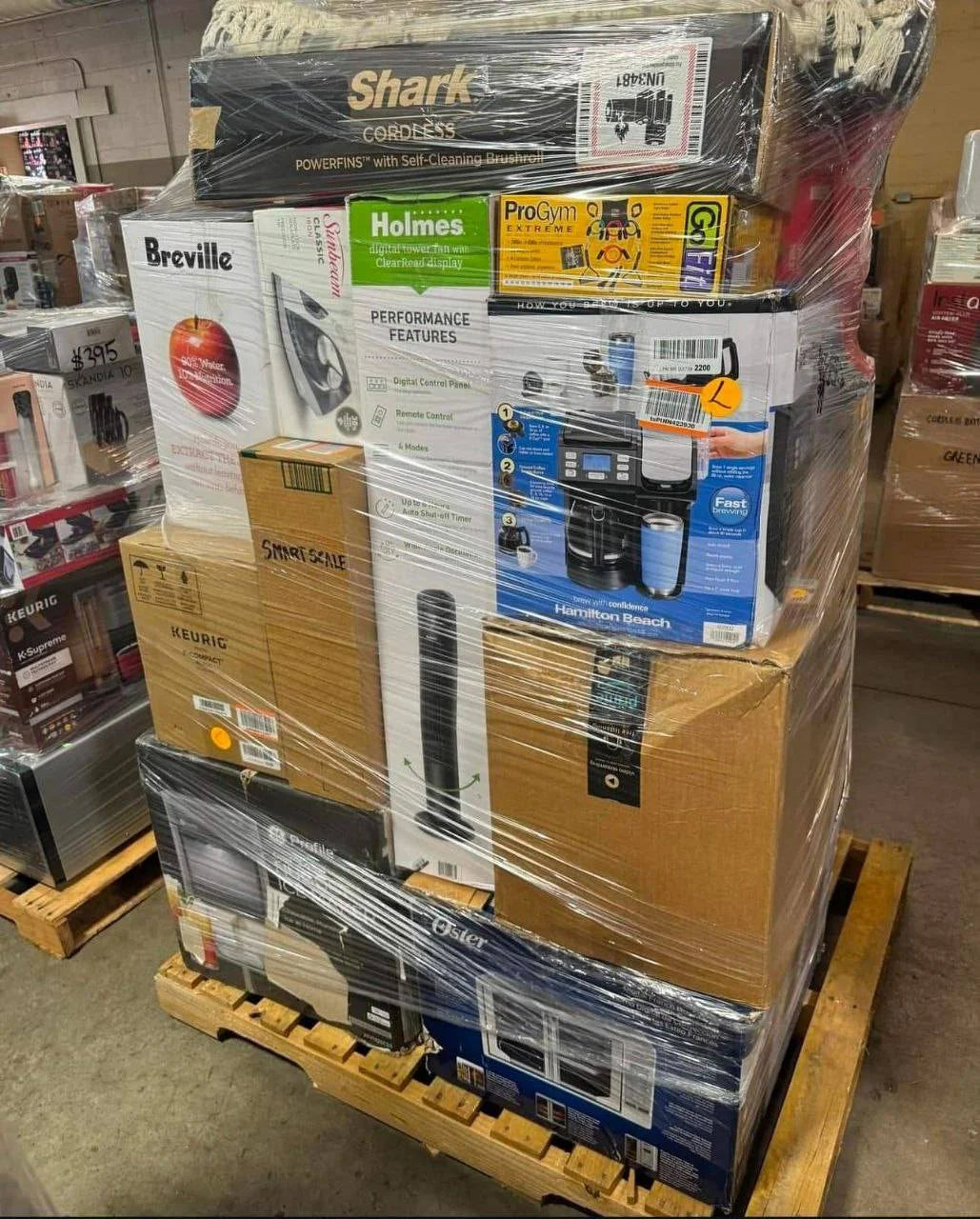 Mixed General Merchandise Pallets