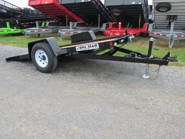 BWise 5 x 12 Equipment Trailer – Single Axle Tilt-Deck
