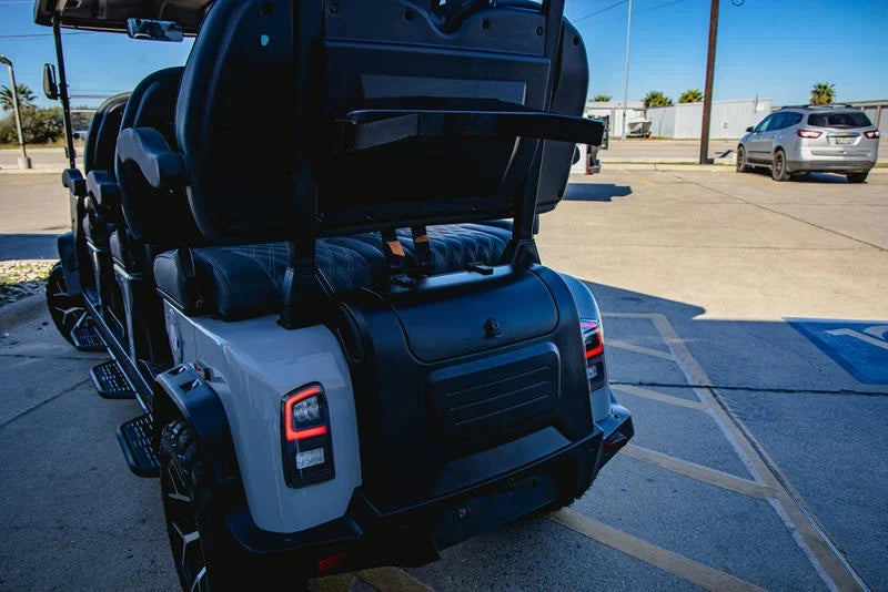 White 2025 Denago EV Rover XXL Golf Cart for Sale