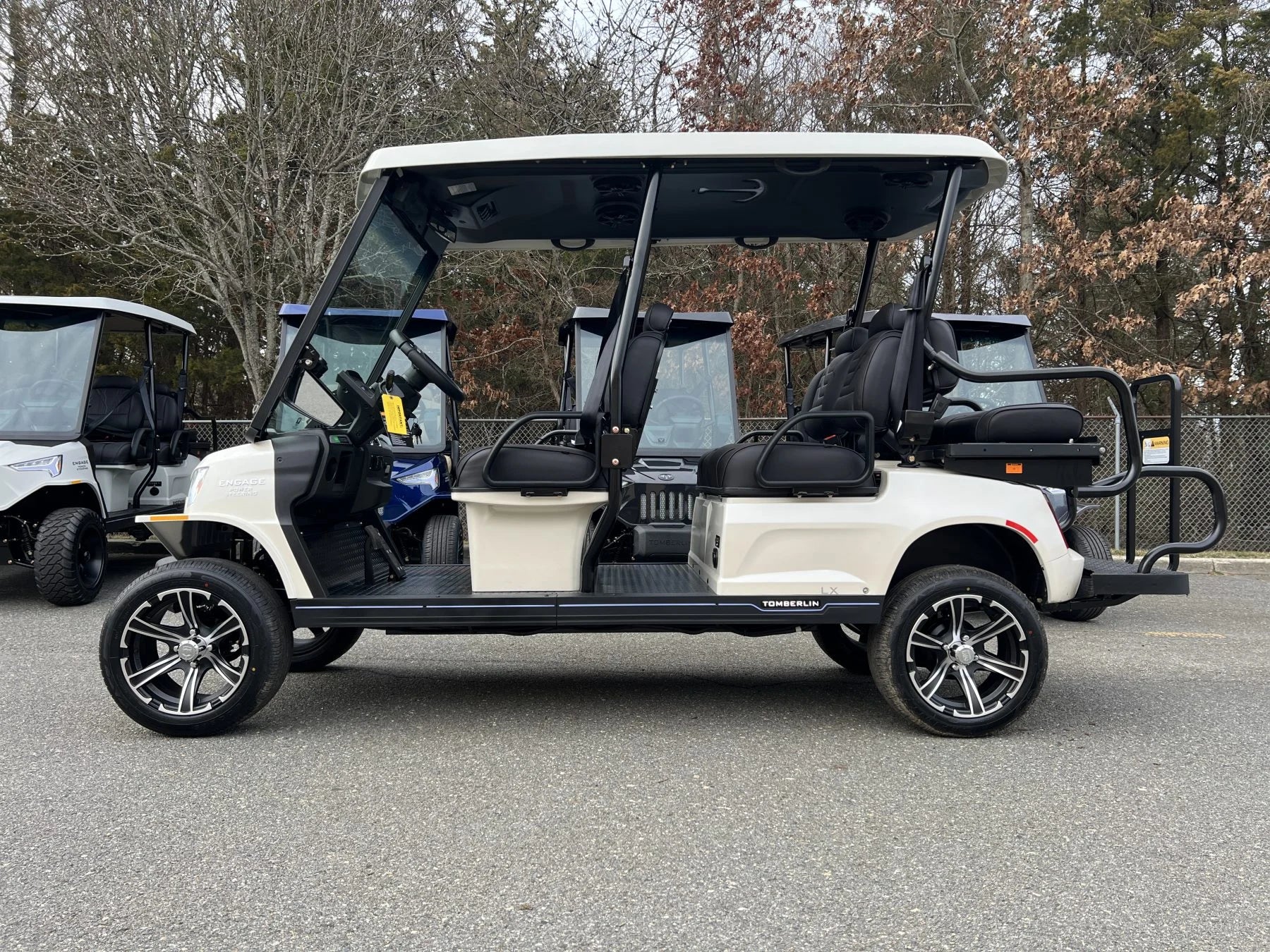 White 2024 Tomberlin Engage LX Golf Cart for Sale
