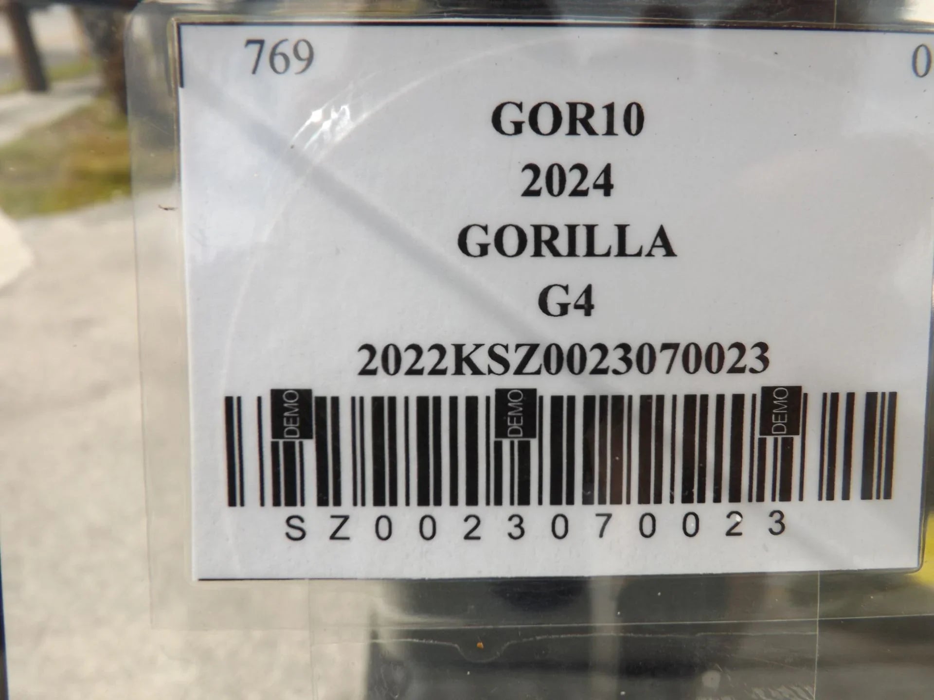 2024 GORILLA G4 LI 4 Pass Lithium Golf Cart for Sale