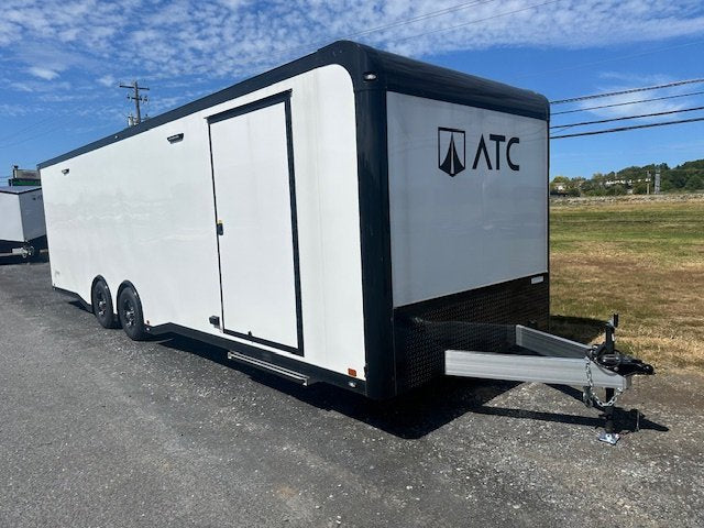 ATC 8.5 x 28 Aluminum Enclosed Car Trailer – ROM 450