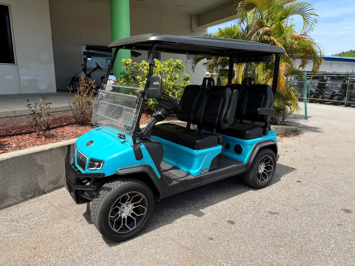 2022 Evolution D5-Ranger 4 Golf Cart for Sale (Sky Blue)