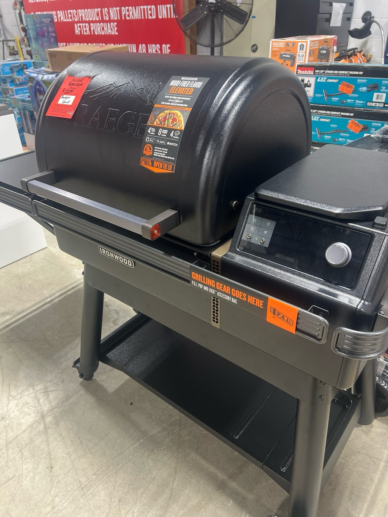 Wood cooker