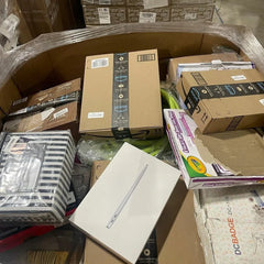 Amazon 7 ft Tall Small Liquidation Pallet