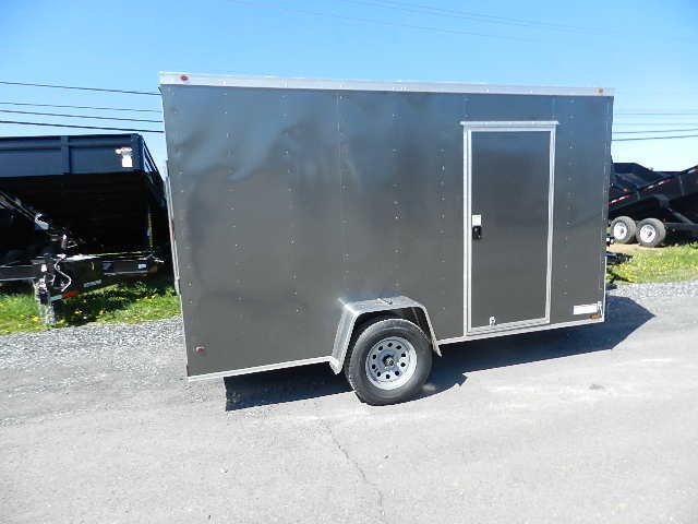 Diamond Cargo 6 x 12 Enclosed Trailer – Ramp Door