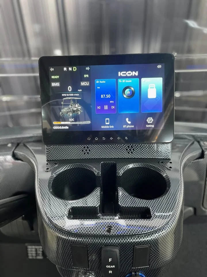 Black 2024 Icon EV I40 Golf Cart for Sale
