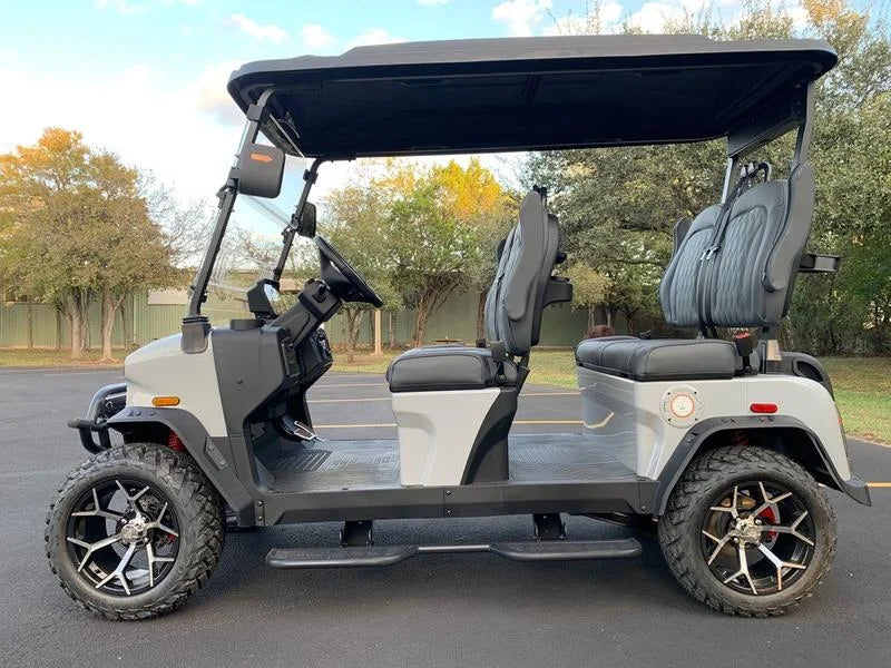 Gray 2025 Denago EV Rover XL Golf Cart for Sale