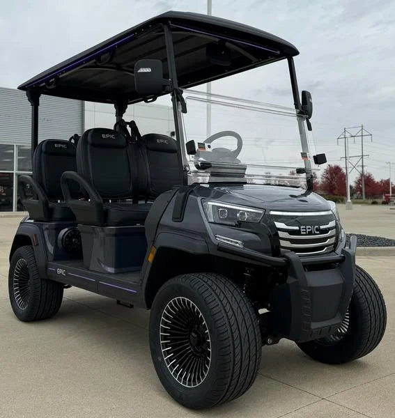 Blue 2025 Epic E40FX Golf Cart for Sale