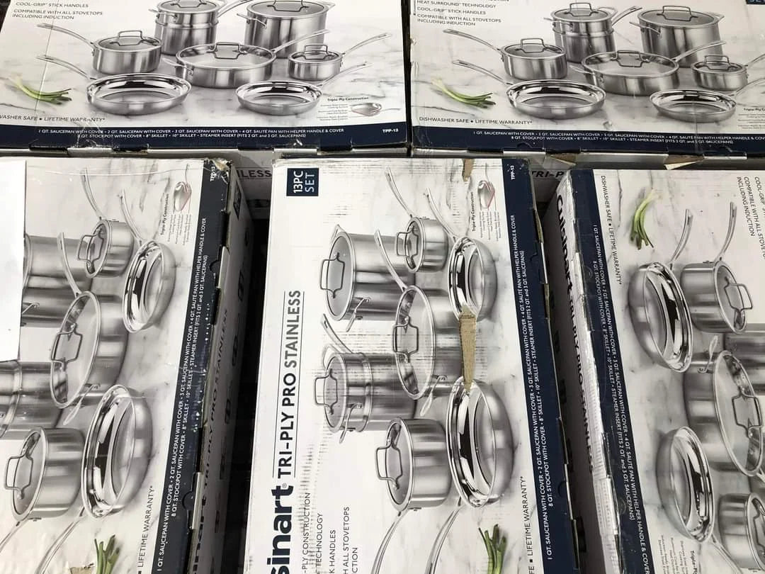Cookware sets pallet-Bulk liquidation