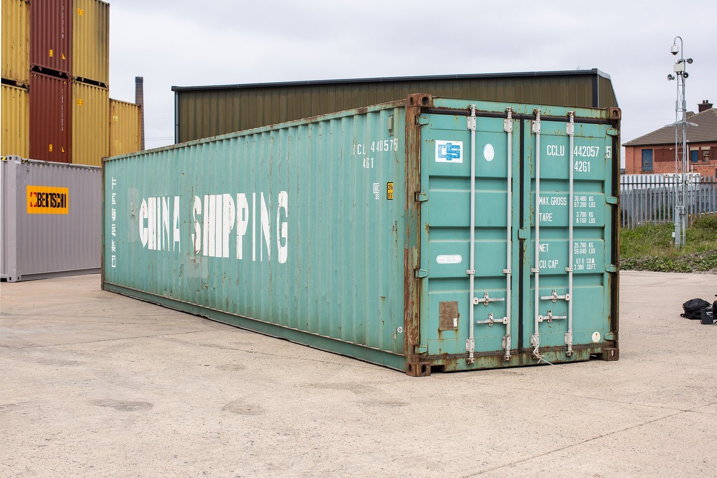 Used 40Ft Cargo Worthy Shipping Containers