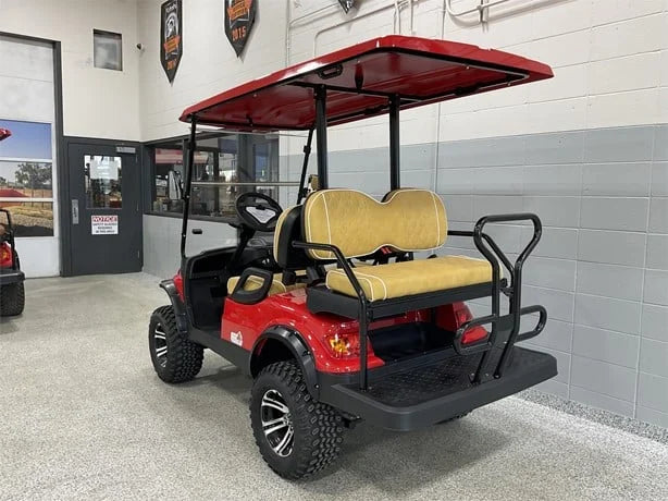 Red 2023 Advanced EV LT-A627.2+2G Golf Cart for Sale