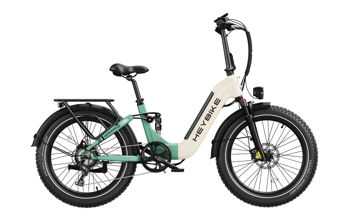 Heybike | Horizon 24" Fat-Tire Full-Suspension Folding E-Bike