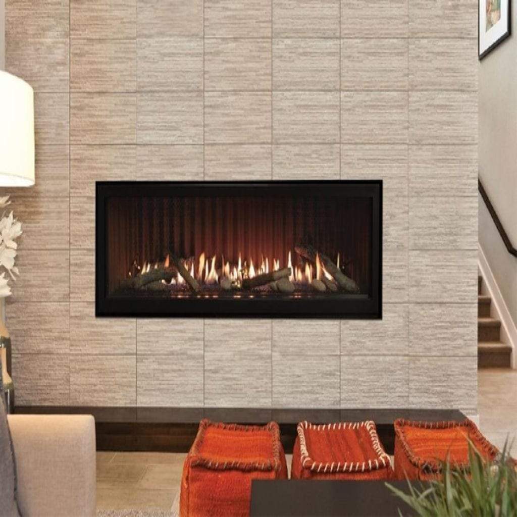 American Hearth | Boulevard Linear Gas Fireplace 48 in | DVLL48BP92N-3