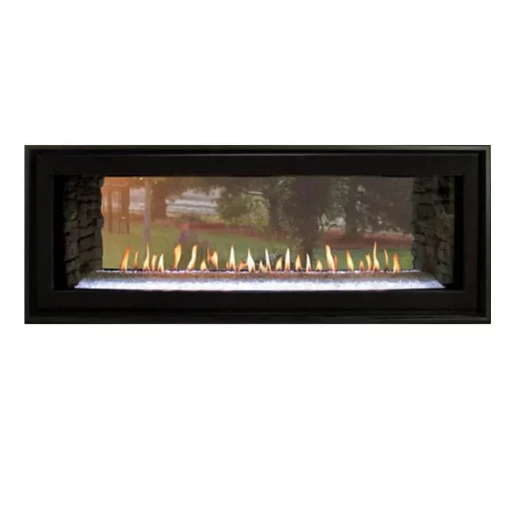 American Hearth | Boulevard SeeThrough Gas Fireplace 48 in | DVLL48SP90N