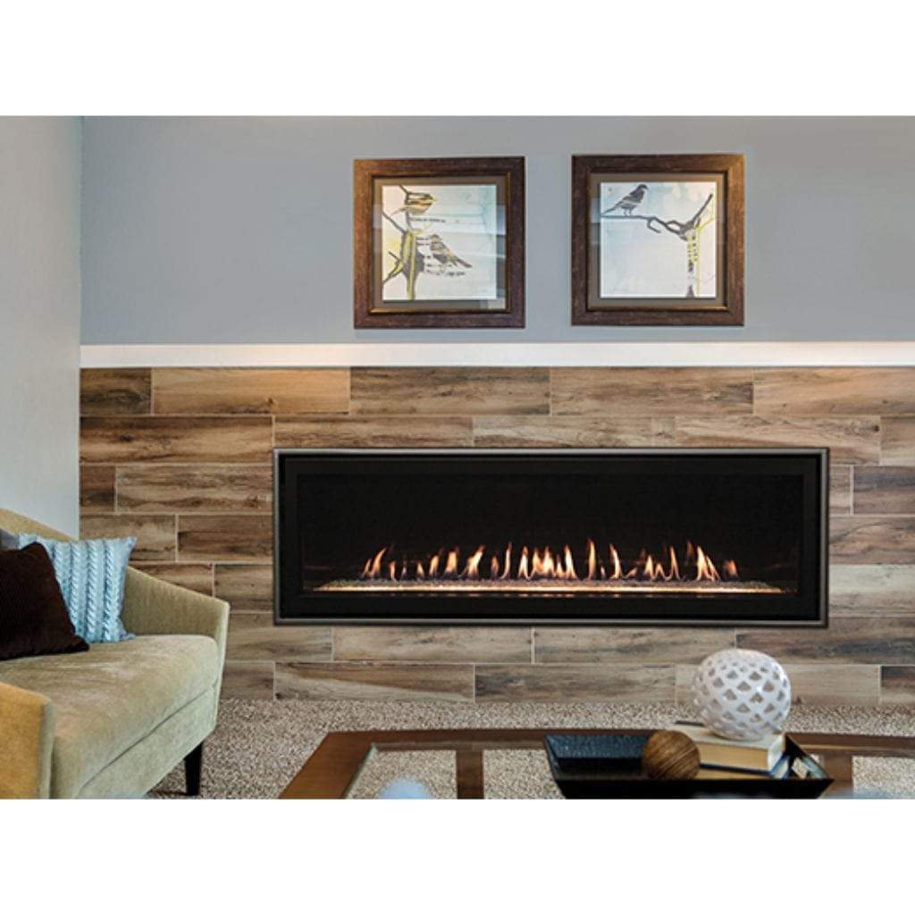 American Hearth | Boulevard Linear Gas Fireplace 60 in | DVLL60BP90N