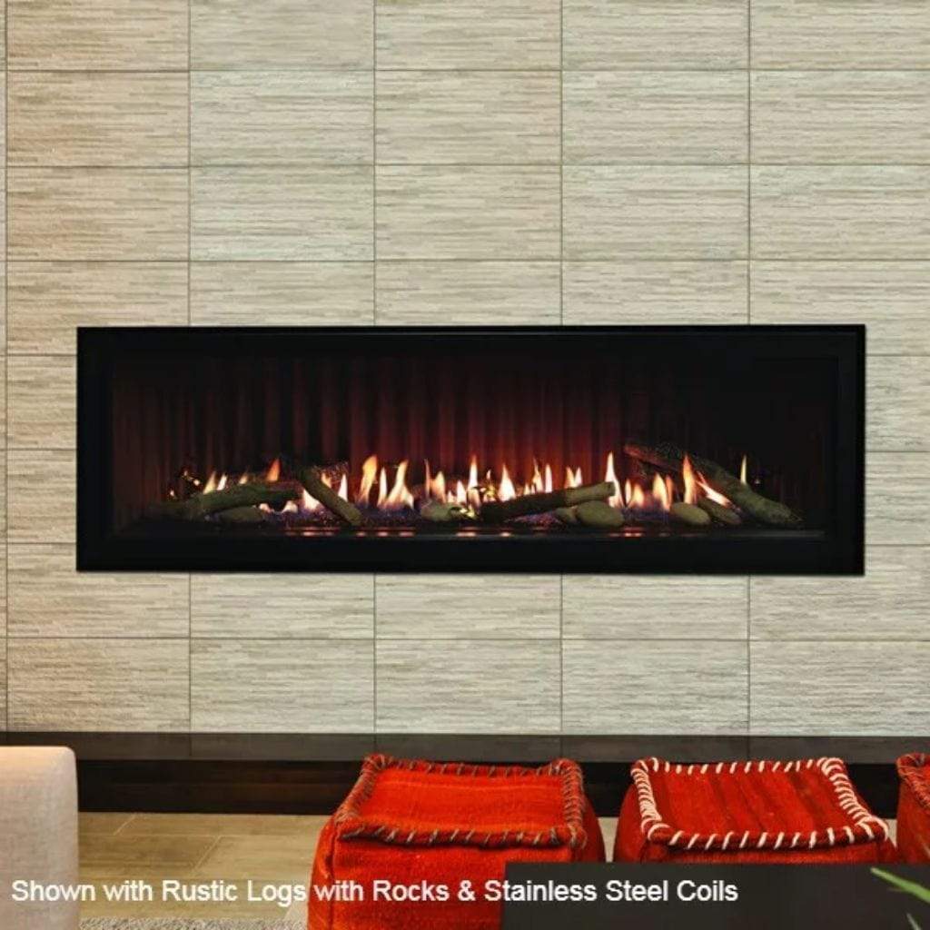 American Hearth | Boulevard Linear Gas Fireplace 60 in | DVLL60BP90N