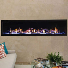 American Hearth | Boulevard Linear Gas Fireplace 72 in | DVLL72BP90N
