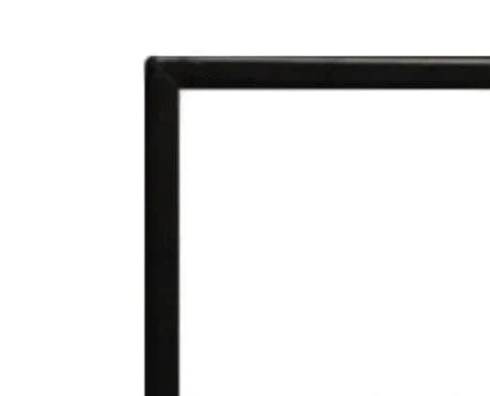 American Hearth | Boulevard Textured Black Frame 36 in Beveled 1.5 in | DF362LBLX