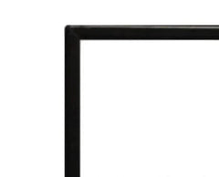 American Hearth | Boulevard Textured Black Frame 36 in Beveled 1.5 in | DF362LBLX