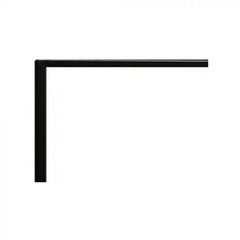 American Hearth | Boulevard Adjustable Trim Kit Matte Black 48 in | DF48BL