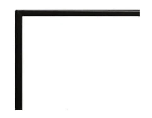 American Hearth | Boulevard Adjustable Trim Kit Matte Black 72 in | DF72BL