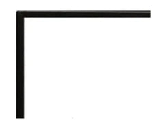 American Hearth | Boulevard Adjustable Trim Kit Matte Black 72 in | DF72BL
