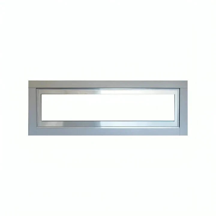 American Hearth | Boulevard Linear Frame with Glass Window 60 in | DFEV60LSS