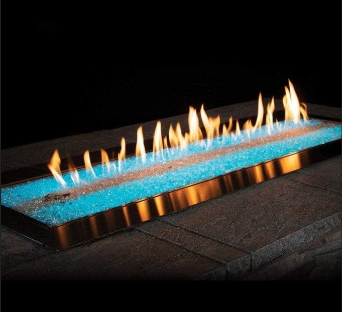 American Hearth | Carol Rose Outdoor LED Fire Pit Multicolor 48 in | OL48TP18N