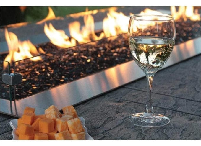 American Hearth | Carol Rose Outdoor LED Fire Pit Multicolor 48 in | OL48TP18N