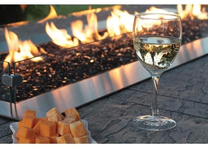 American Hearth | Carol Rose Outdoor Linear Fire Pit 60 in | OL60TP10N
