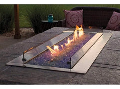 American Hearth | Carol Rose Outdoor Linear Fire Pit 60 in | OL60TP10N