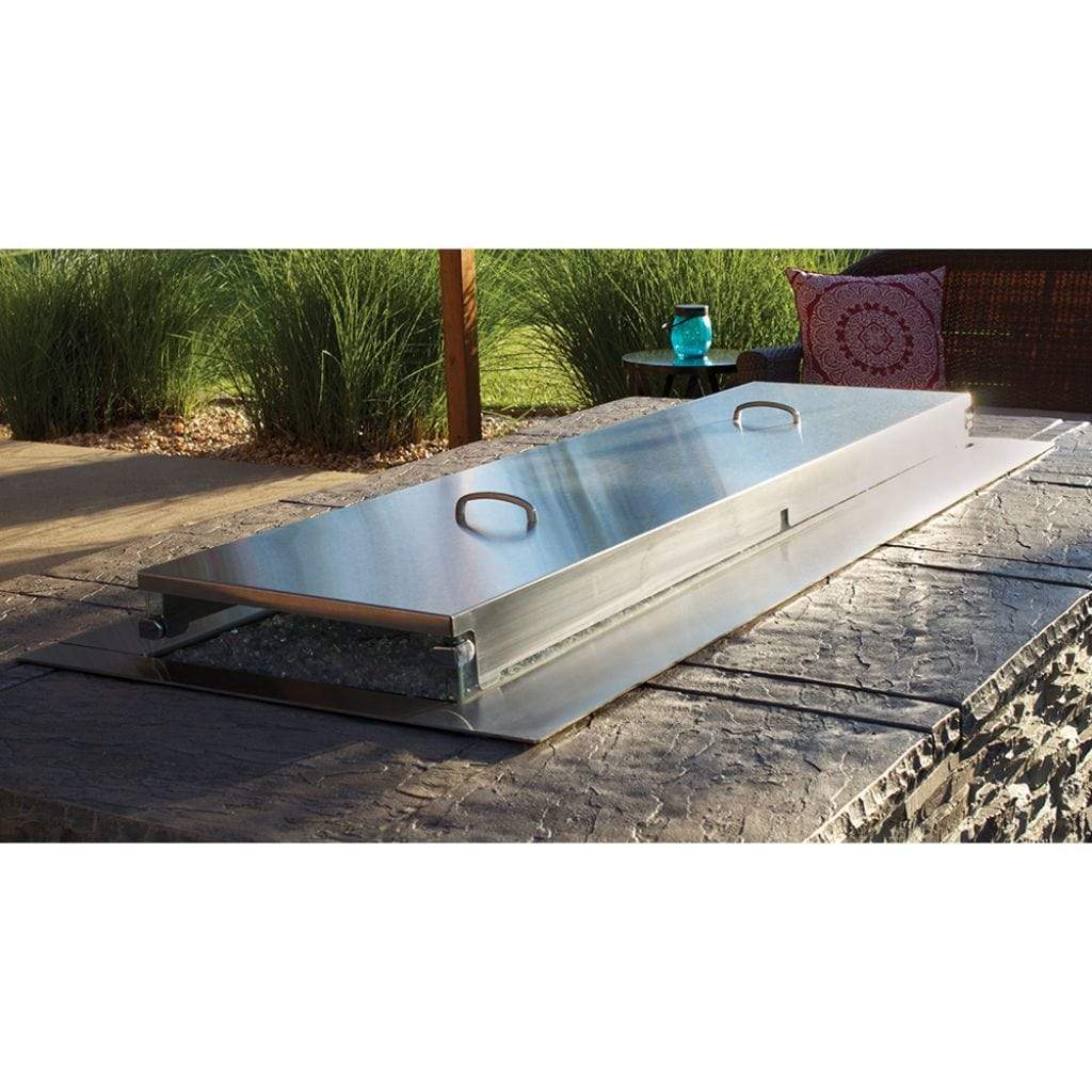 American Hearth | Carol Rose Outdoor Fire Pit Cover 48 in | WC48LSS