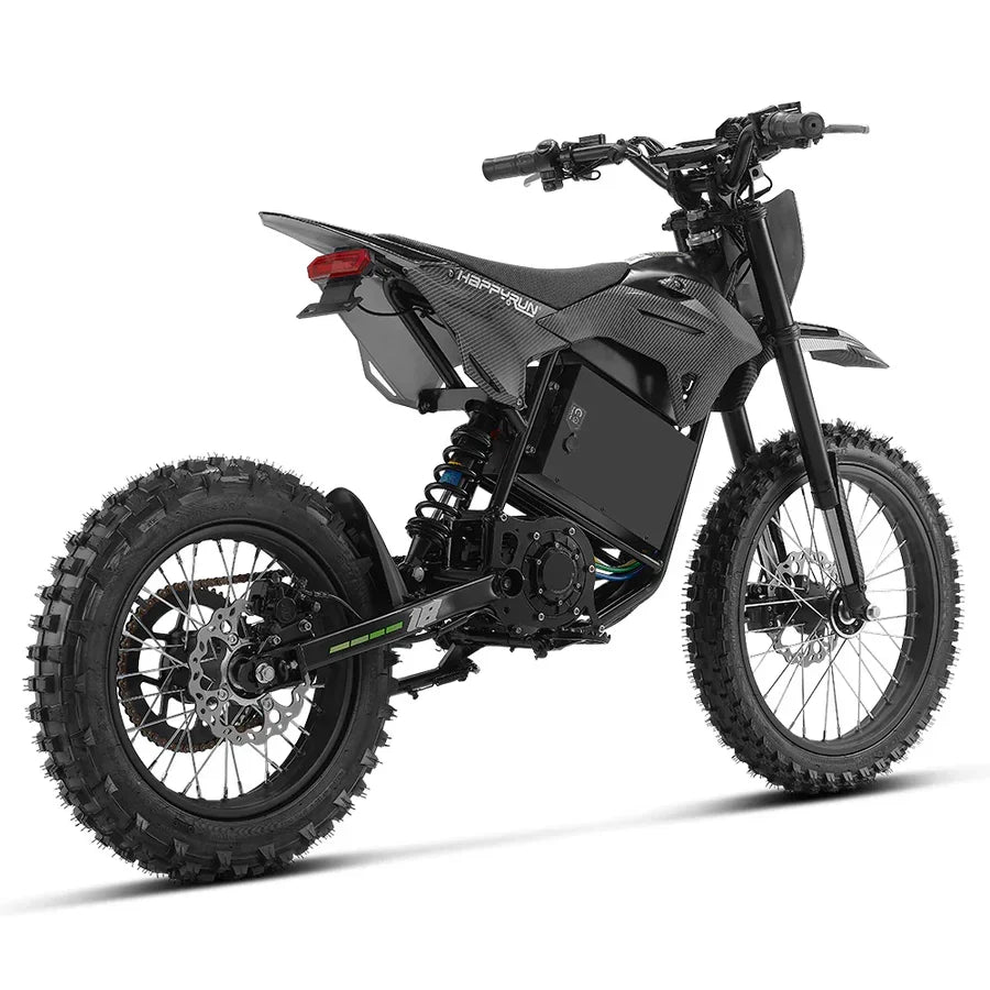HappyRun | F18 Mid-Drive Electric Dirt Bike for Teens & Adults