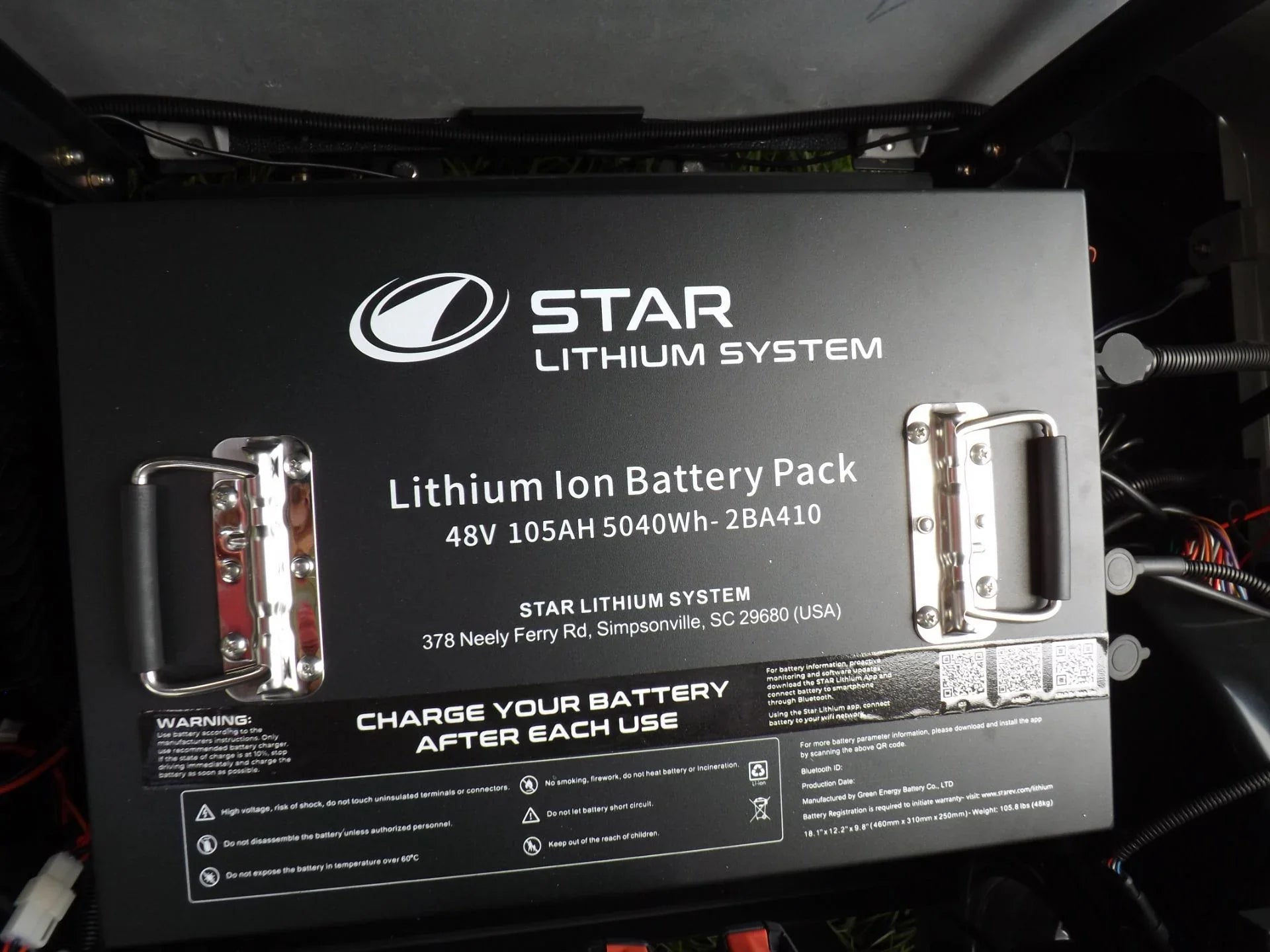 Light Metallic 2023 Star EV SIRIUS 2+2 Golf Cart for Sale