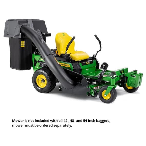 John Deere 42-inch Zero-Turn Mower Twin Bagger: 6.5 Bushel Grass Collection System
