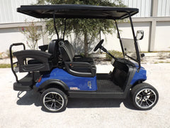 Blue 2023 HONOR LSV 2+2 G1 Lifted Lithium Golf Cart for Sale