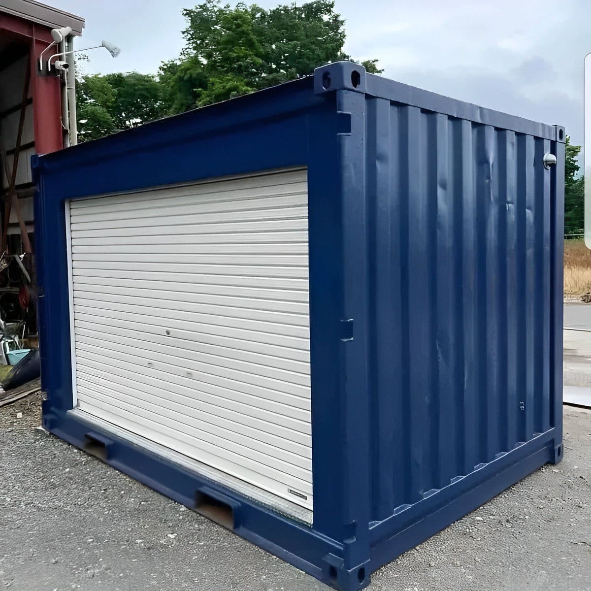 10ft Storage Container With Roll-Up Door