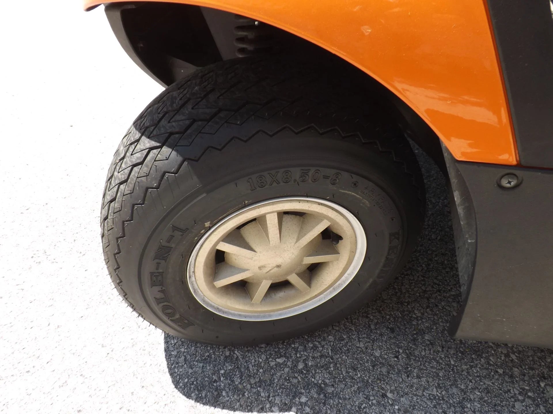 Orange 2022 Advanced EV AEV 2 Golf Cart for Sale